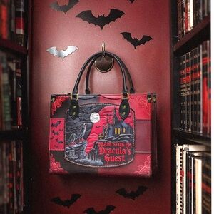 Lettoria’s Dracula Guest Bag Tote NWOT 
Crossbody and Bag